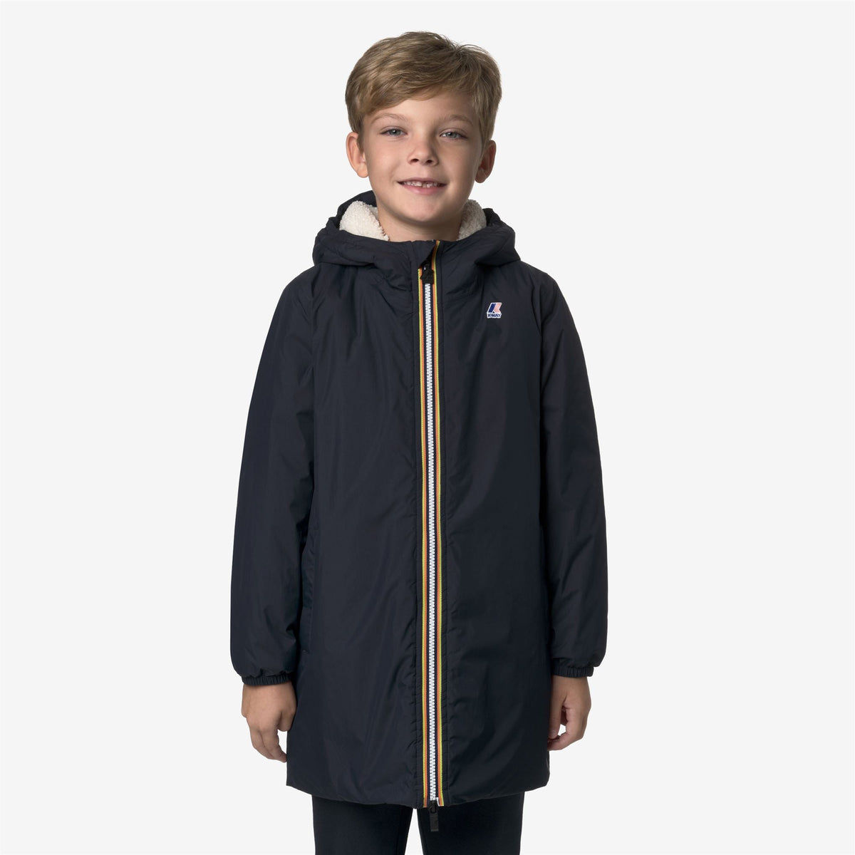 P. LE VRAI 4.0 EIFFEL ORSETTO - Vestes - Longueur 3/4 - Enfant unisexe - Blue Depth