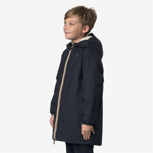 P. LE VRAI 4.0 EIFFEL ORSETTO - Vestes - Longueur 3/4 - Enfant unisexe - Blue Depth