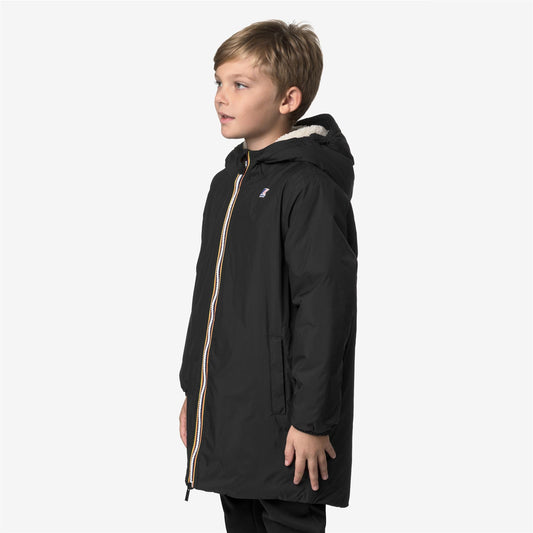 P. LE VRAI 4.0 EIFFEL ORSETTO - Vestes - Longueur 3/4 - Enfant unisexe - Black Pure