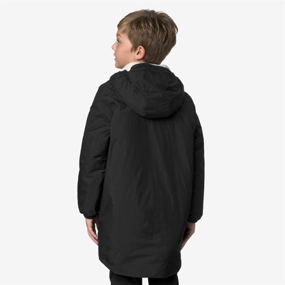 P. LE VRAI 4.0 EIFFEL ORSETTO - Vestes - Longueur 3/4 - Enfant unisexe - Black Pure