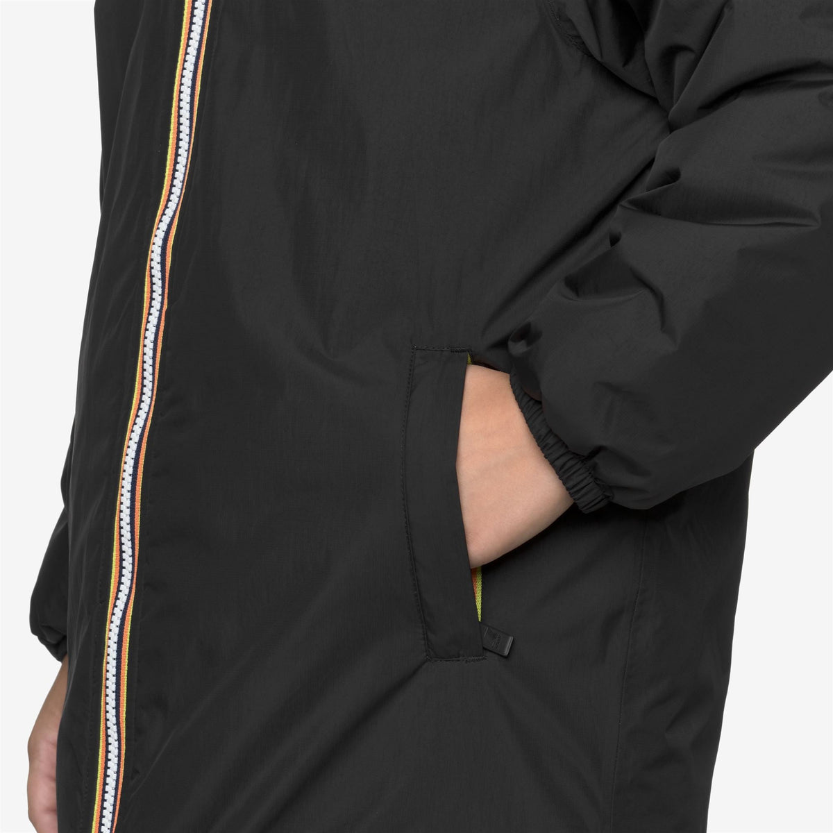 P. LE VRAI 4.0 EIFFEL ORSETTO - Vestes - Longueur 3/4 - Enfant unisexe - Black Pure