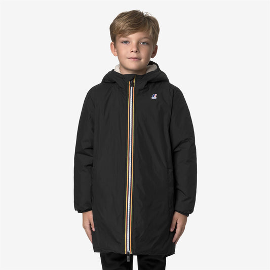 P. LE VRAI 4.0 EIFFEL ORSETTO - Vestes - Longueur 3/4 - Enfant unisexe - Black Pure