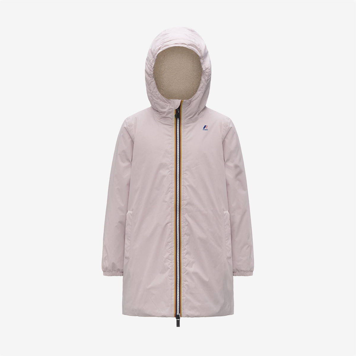 P. LE VRAI 4.0 EIFFEL ORSETTO - Vestes - Longueur 3/4 - Enfant unisexe - Rose Hushed