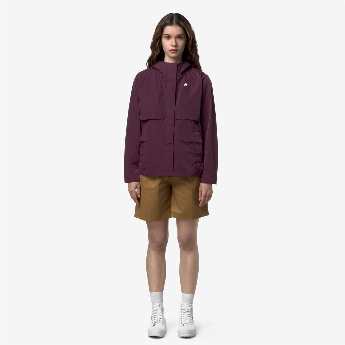 SOPHILE SATIN GLASS - Vestes - Court - Femme - Violet Mauve Wine