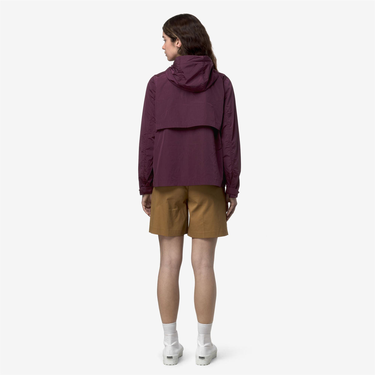 SOPHILE SATIN GLASS - Vestes - Court - Femme - Violet Mauve Wine