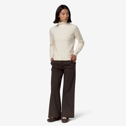 PEGGY SPONGE YARN - Maille - Pull-over - Femme - White Natural