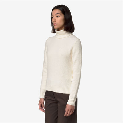 PEGGY SPONGE YARN - Maille - Pull-over - Femme - White Natural