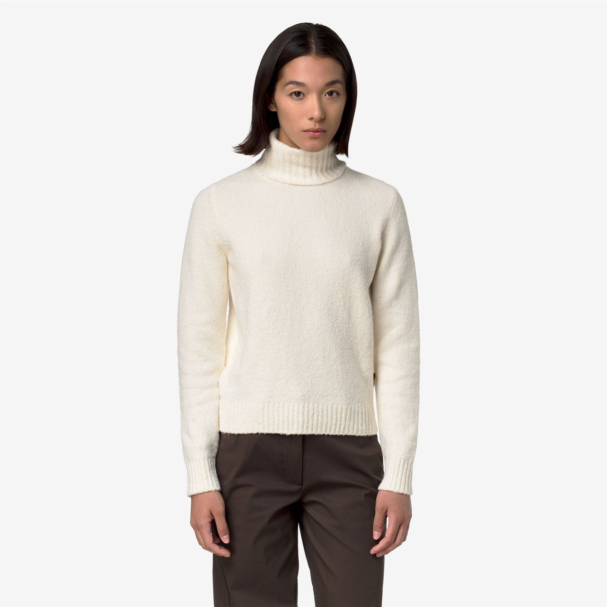 PEGGY SPONGE YARN - Maille - Pull-over - Femme - White Natural