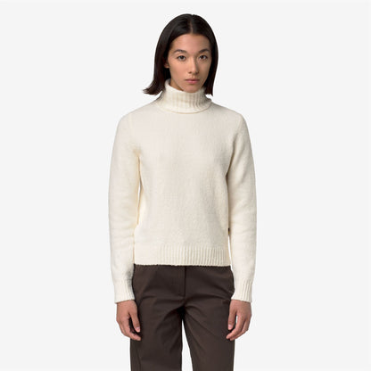 PEGGY SPONGE YARN - Maille - Pull-over - Femme - White Natural