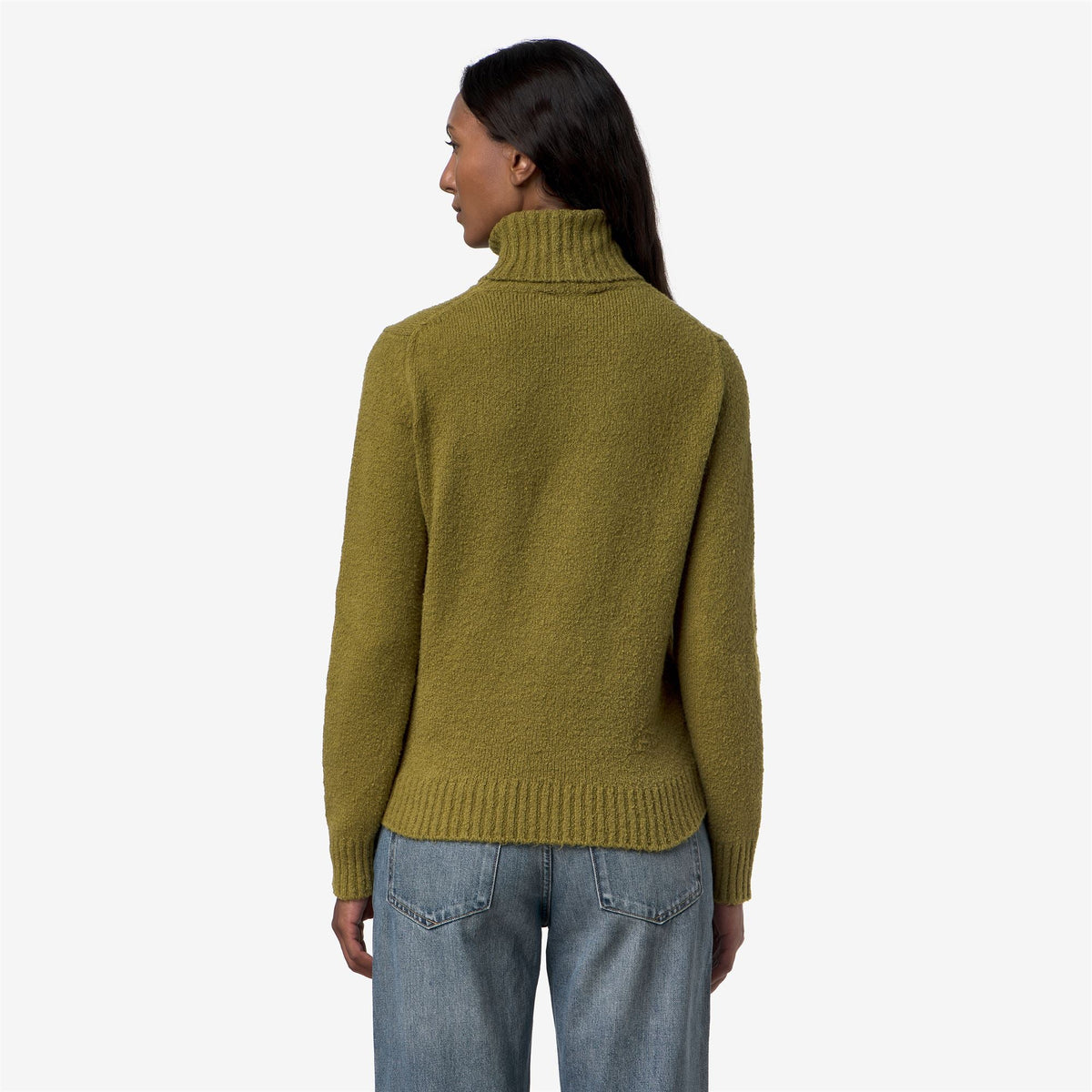 PEGGY SPONGE YARN - Maille - Pull-over - Femme - Green Peat
