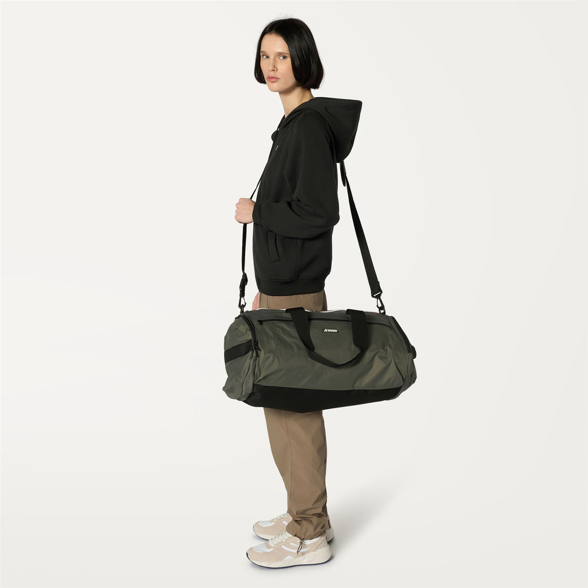 MAREVILLE M - Sacs - Sac polochon - Unisexe - GREEN BLACKISH