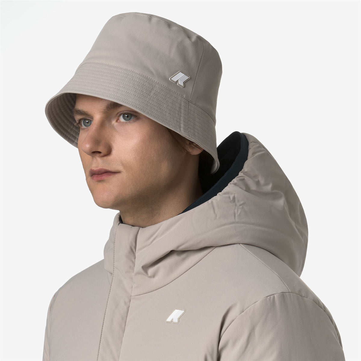 PASCALLE TWILL MARMOTTA - Couvre-chef - Chapeau - Unisexe - Beige Cashmere-Grey Goat