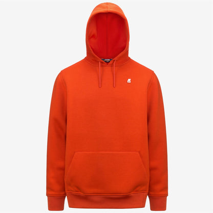 BERNIE SPACER - Polaire - Pull-over - Homme - Orange Pumpkin