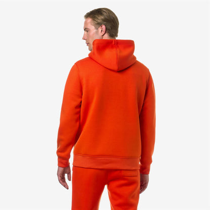 BERNIE SPACER - Polaire - Pull-over - Homme - Orange Pumpkin