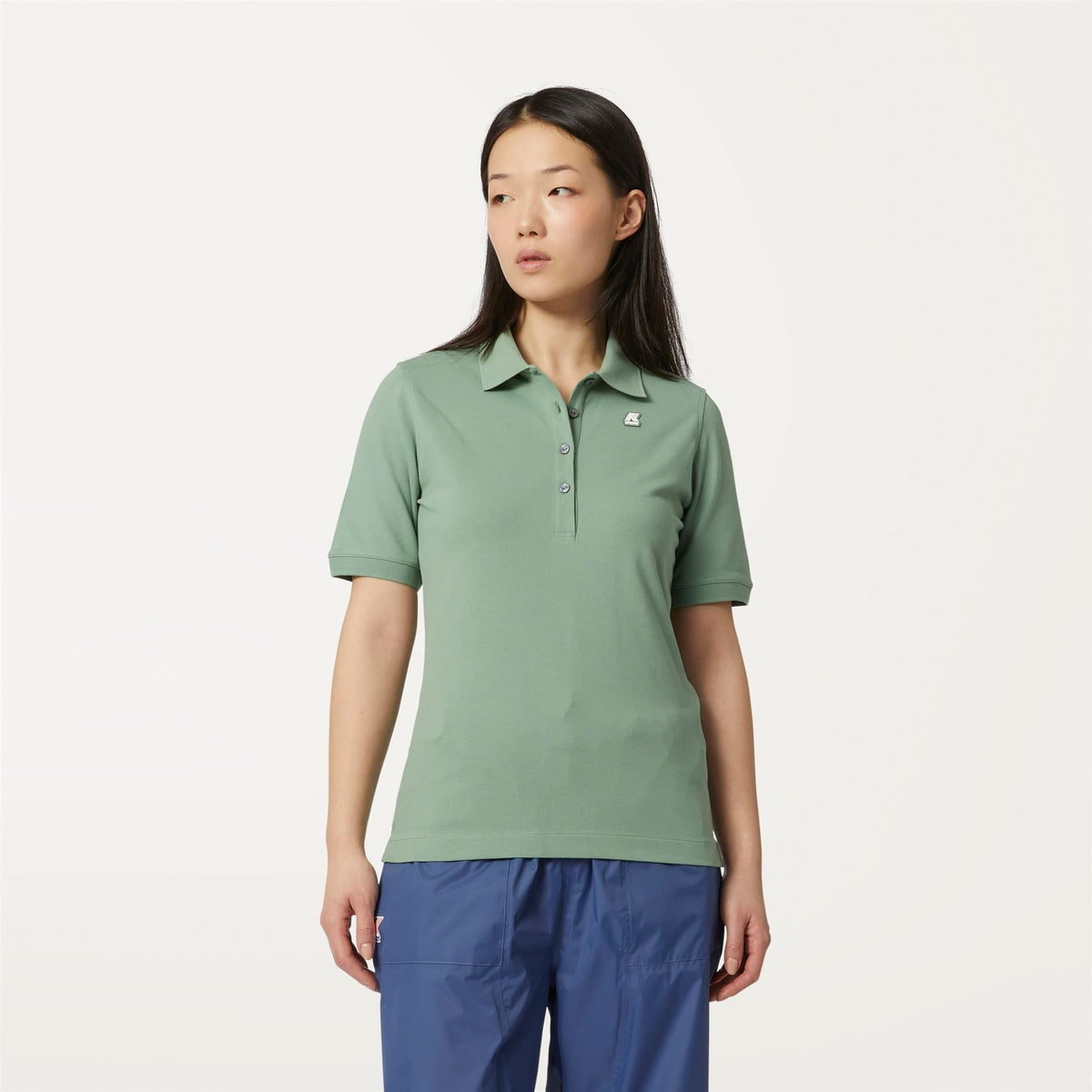 ALI - Polos - Polo - Femme - Green Fjord
