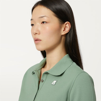 ALI - Polos - Polo - Femme - Green Fjord