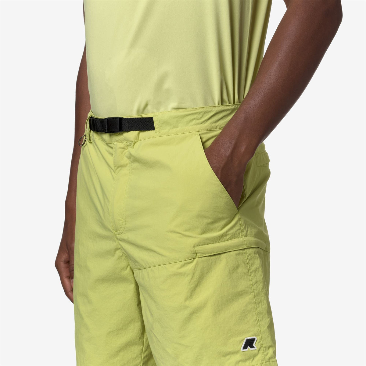 TAPRINNE - Shorts - Cargo - Homme - Green Celery