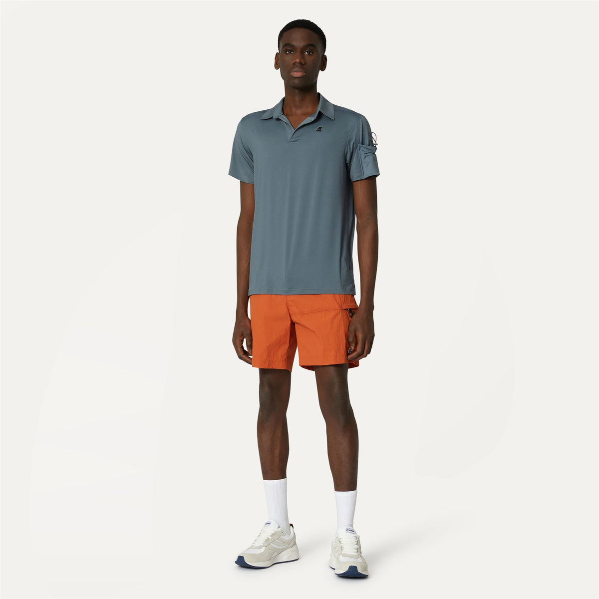 TAPRINNE - Shorts - Cargo - Homme - ORANGE COPPER