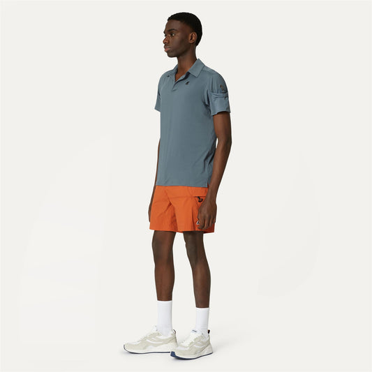 TAPRINNE - Shorts - Cargo - Homme - ORANGE COPPER