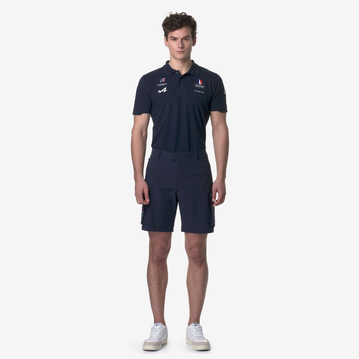 GREGES ORIENT EXPRESS TEAM AC - Shorts - Cargo - Unisexe - Blue Dress