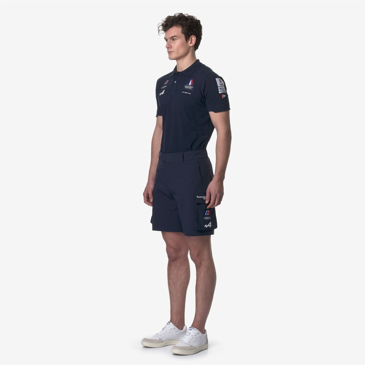 GREGES ORIENT EXPRESS TEAM AC - Shorts - Cargo - Unisexe - Blue Dress