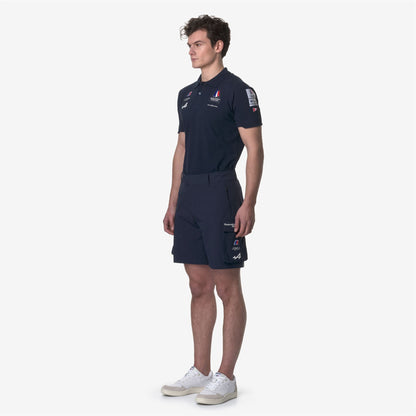 GREGES ORIENT EXPRESS TEAM AC - Shorts - Cargo - Unisexe - Blue Dress