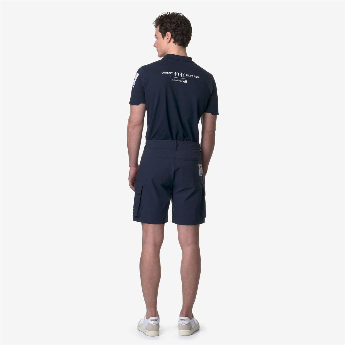 GREGES ORIENT EXPRESS TEAM AC - Shorts - Cargo - Unisexe - Blue Dress