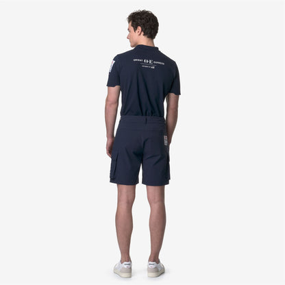 GREGES ORIENT EXPRESS TEAM AC - Shorts - Cargo - Unisexe - Blue Dress