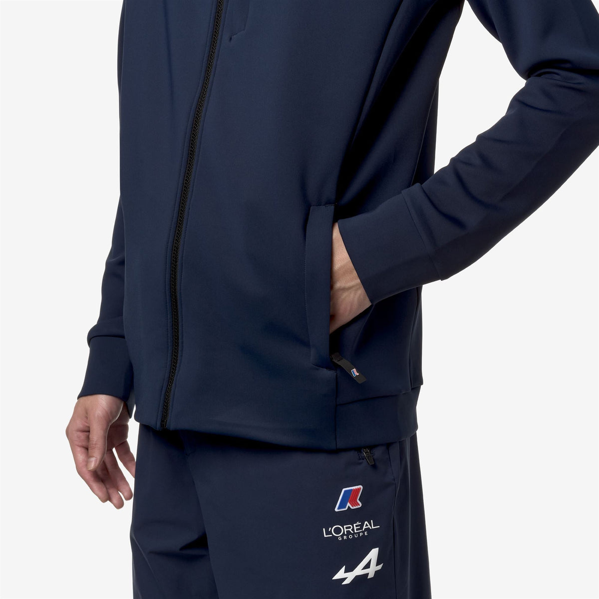 ETAPLES ORIENT EXPRESS TEAM AC - Polaire - Veste - Unisexe - Blue Dress