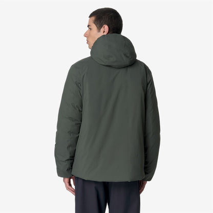 JACK ST THERMO DOUBLE - Vestes - Court - Homme - GREEN BLACKISH -Black Pure