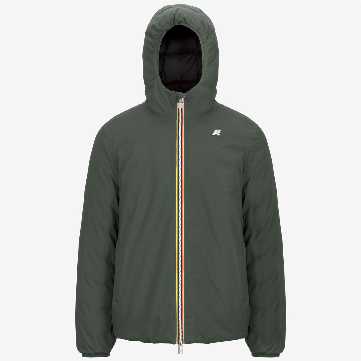 JACK ST THERMO DOUBLE - Vestes - Court - Homme - GREEN BLACKISH -Black Pure