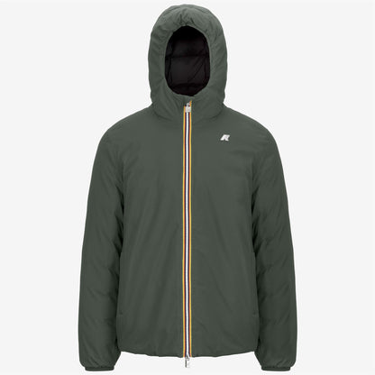 JACK ST THERMO DOUBLE - Vestes - Court - Homme - GREEN BLACKISH -Black Pure