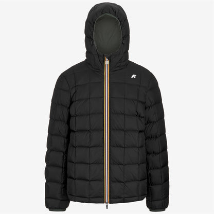 JACK ST THERMO DOUBLE - Vestes - Court - Homme - GREEN BLACKISH -Black Pure