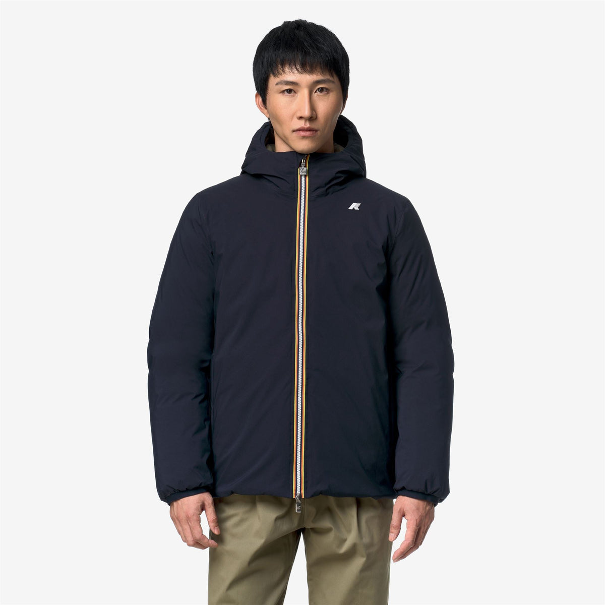 JACK ST THERMO DOUBLE - Vestes - Court - Homme - Blue Depth-Green Army