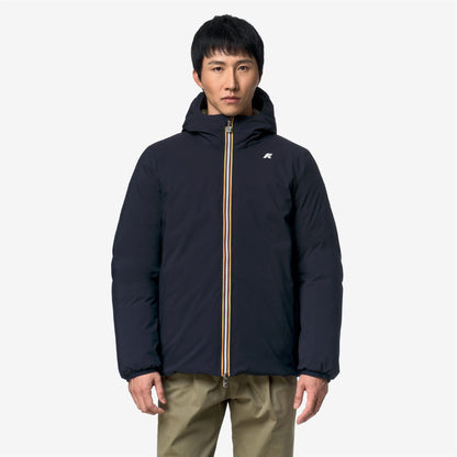 JACK ST THERMO DOUBLE - Vestes - Court - Homme - Blue Depth-Green Army