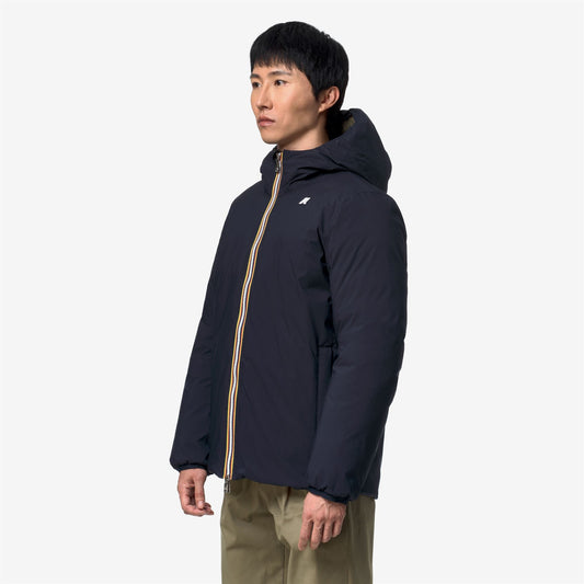 JACK ST THERMO DOUBLE - Vestes - Court - Homme - Blue Depth-Green Army