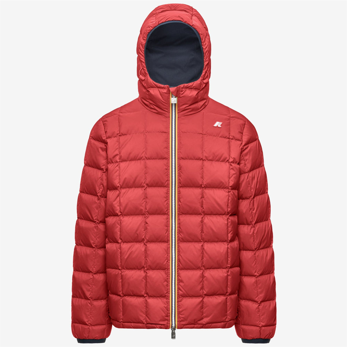 JACK ST THERMO DOUBLE - Vestes - Court - Homme - Blue Depth-Red Dk Chili