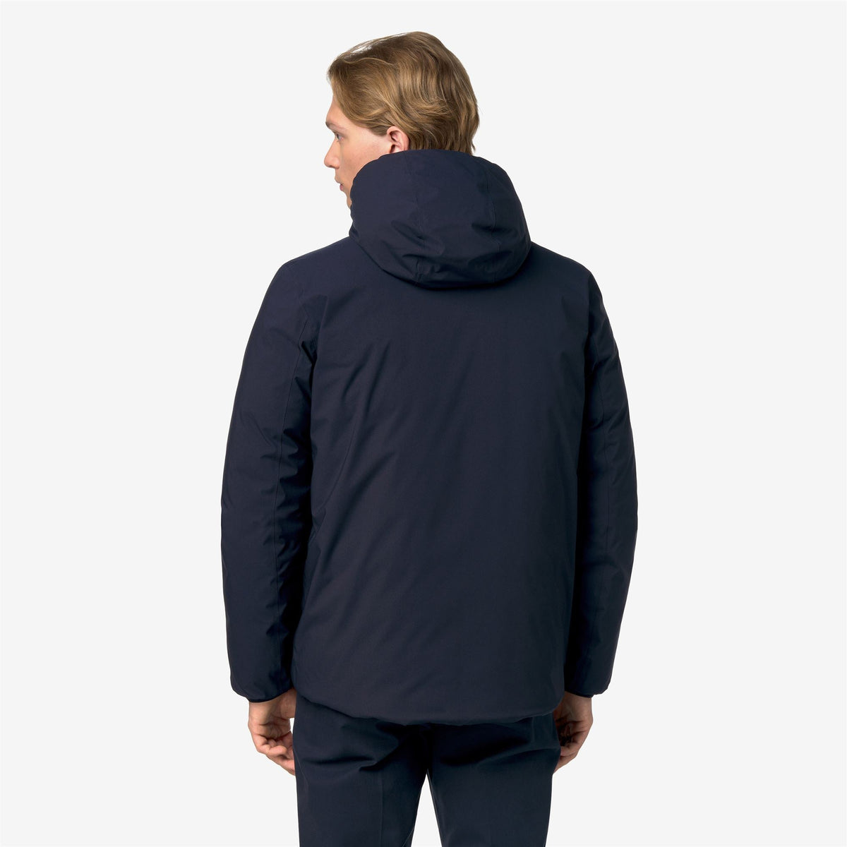 JACK ST THERMO DOUBLE - Vestes - Court - Homme - Blue Depth-Red Dk Chili