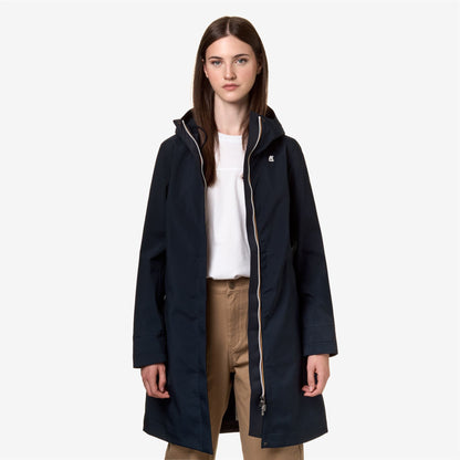 STEPHY BONDED - Vestes - Longueur 3/4 - Femme - Blue Depth-Blue Depths