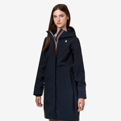 STEPHY BONDED - Vestes - Longueur 3/4 - Femme - Blue Depth-Blue Depths