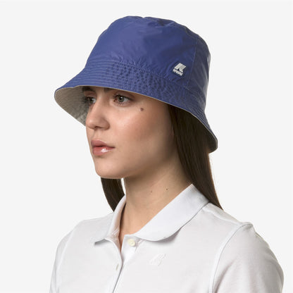 PASCALLE PLUS DOUBLE - Couvre-chef - Chapeau - Unisexe - Beige L-Blue F