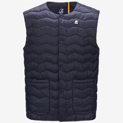 VALTY QUILTED WARM - Vestes - Gilet - Homme - Blue Depth