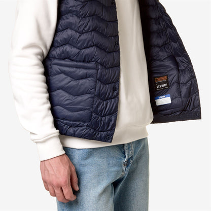 VALTY QUILTED WARM - Vestes - Gilet - Homme - Blue Depth