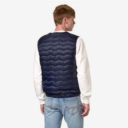 VALTY QUILTED WARM - Vestes - Gilet - Homme - Blue Depth