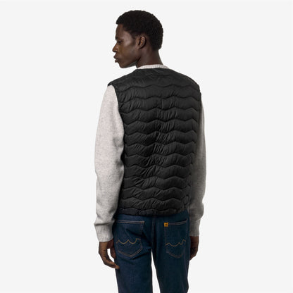 VALTY QUILTED WARM - Vestes - Gilet - Homme - Black Pure