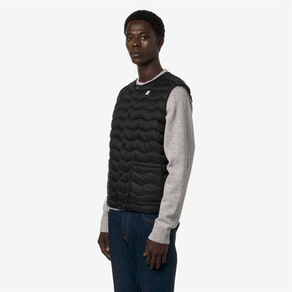 VALTY QUILTED WARM - Vestes - Gilet - Homme - Black Pure