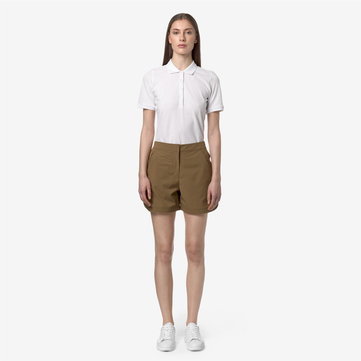 ANNISE - Shorts - Shorts de sport - Femme - Brown Corda