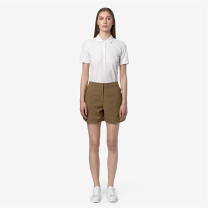 ANNISE - Shorts - Shorts de sport - Femme - Brown Corda