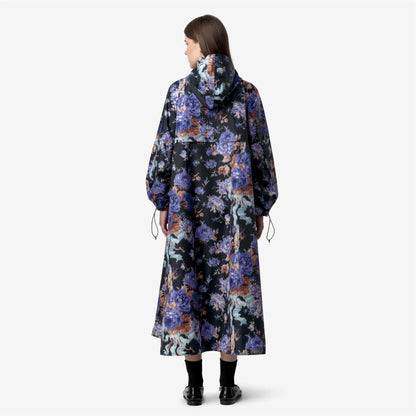 THEREL GRAPHIC UJ - Vestes - Poncho - Unisexe - Cobalt