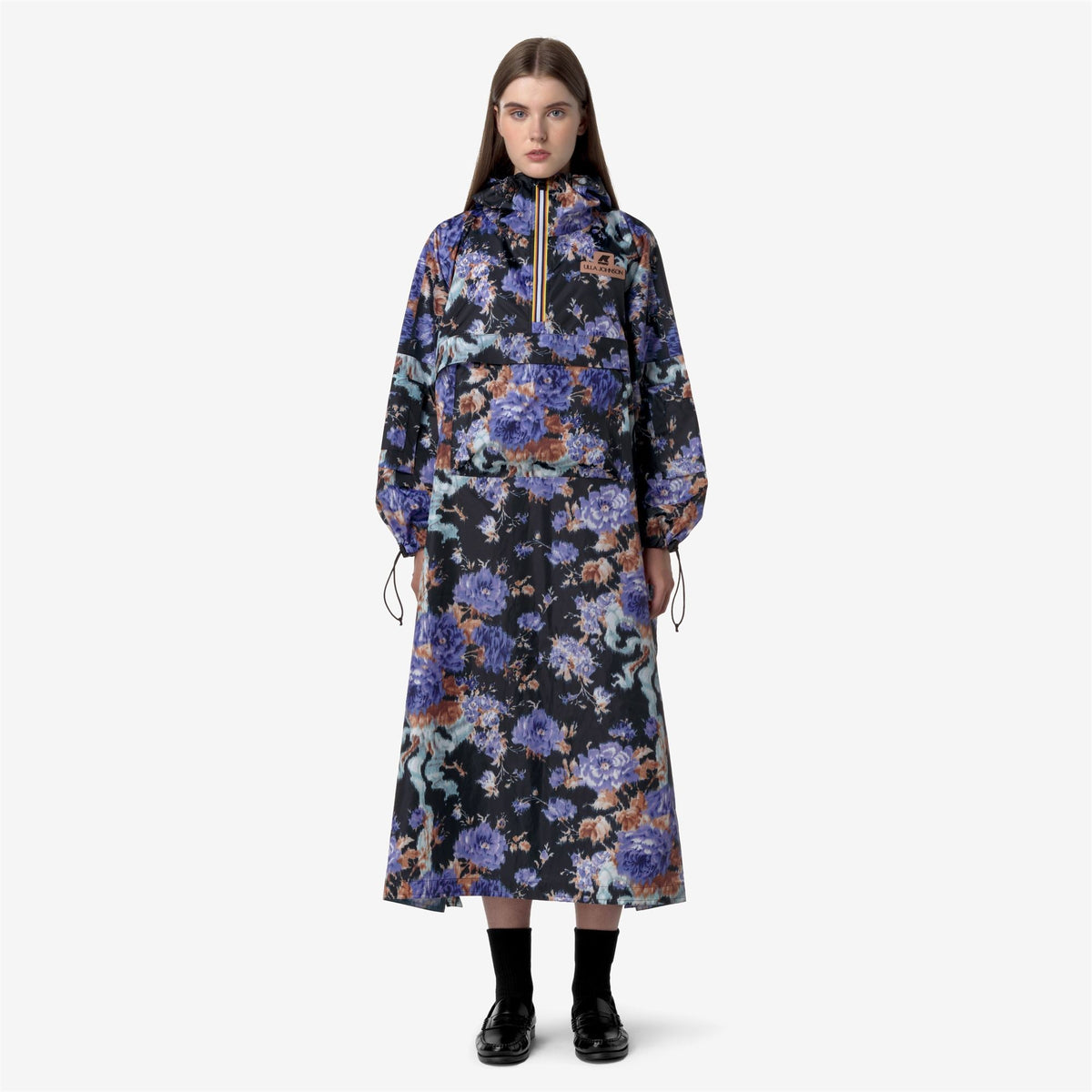 THEREL GRAPHIC UJ - Vestes - Poncho - Unisexe - Cobalt